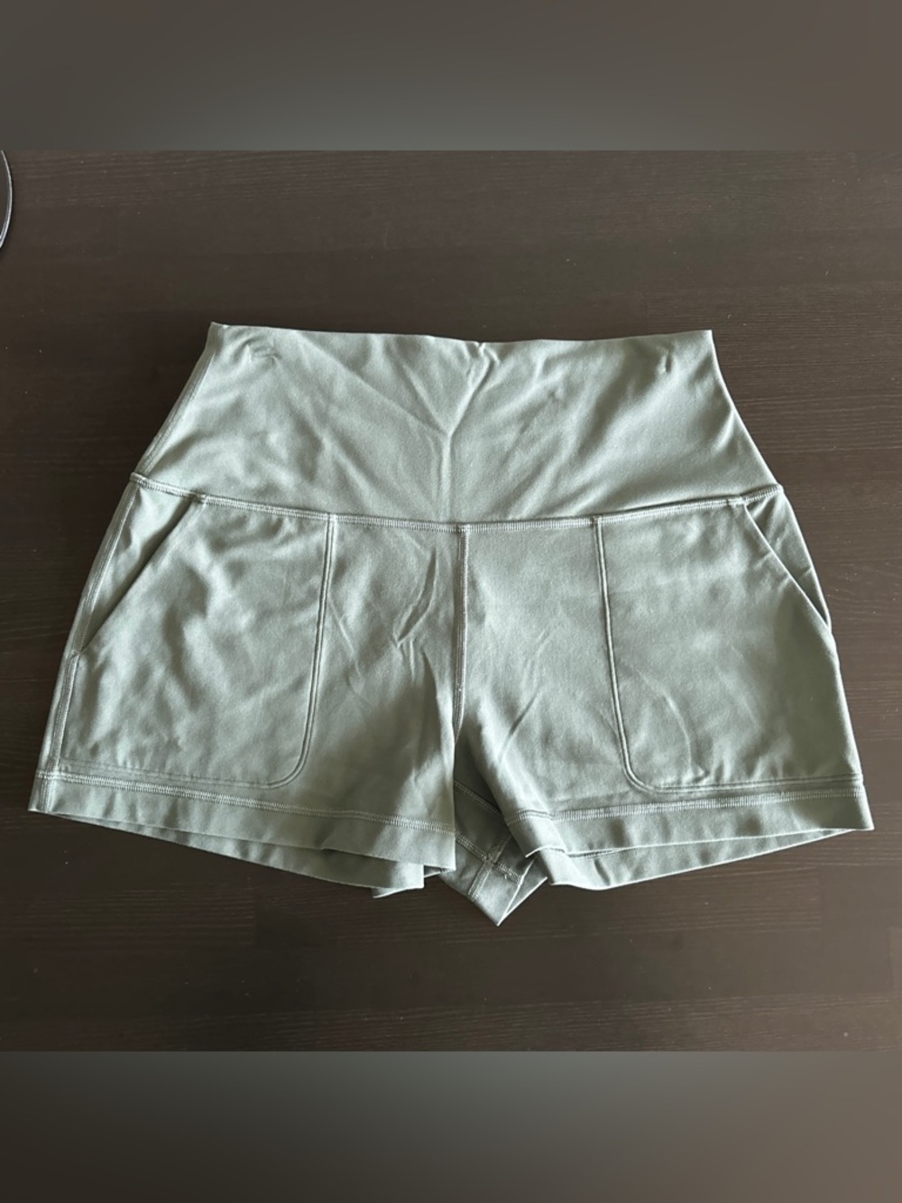 Lululemon Align Classic-Fit HR Short 3" Dark Forest (size 6)